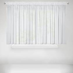 FIRANA GOTOWA ADEN NA TAŚMIE 400 X 145 CM BIAŁY