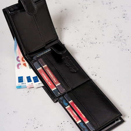 Portfel męski skórzany skóra naturalna  Peterson