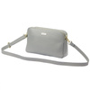MiaMore torebka listonoszka skóra naturalna szary
