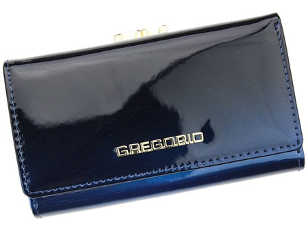 Portfel damski skórzany skóra naturalna Gregorio 