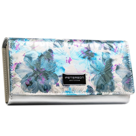 Portfel damski skóra naturalna skórzany Peterson