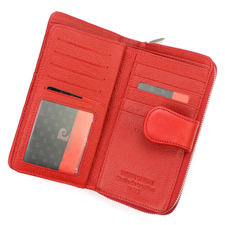 Portfel damski skórzany skóra naturalna Pierre Cardin 