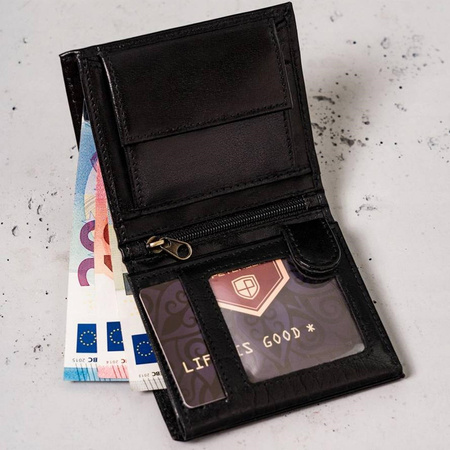 Portfel męski skórzany skóra naturalna  Peterson