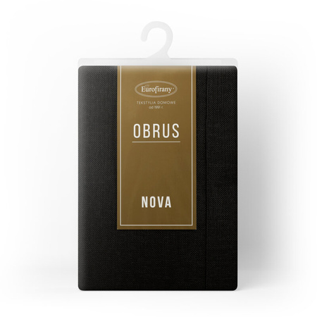 OBRUS STELLA 2 145 X 260 CM CZARNY
