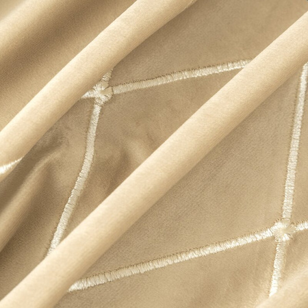 ZASŁONA DEKORACYJNA PIERRE CARDIN MARGO 140 X 250 CM BEŻOWY