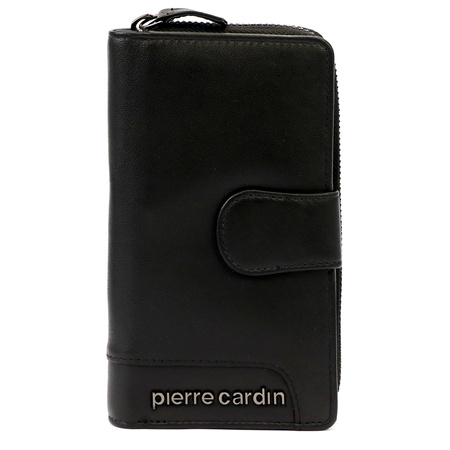 Portfel damski skórzany skóra naturalna Pierre Cardin 