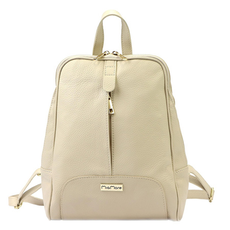 Plecak damski skórzany skóra naturalna MiaMore