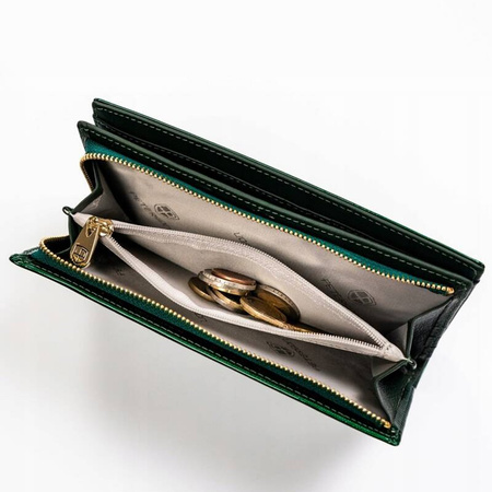 Portfel damski skórzany skóra naturalna  Peterson