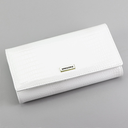 Portfel damski skórzany skóra naturalna Gregorio