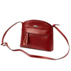 MiaMore torebka listonoszka skóra naturalna czerwony