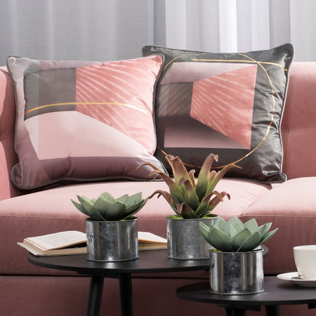 POSZEWKA ADLER 1 45 X 45 CM CIEMNOOLIWKOWY