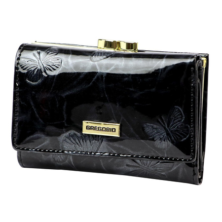 Portfel damski skórzany skóra naturalna Gregorio 
