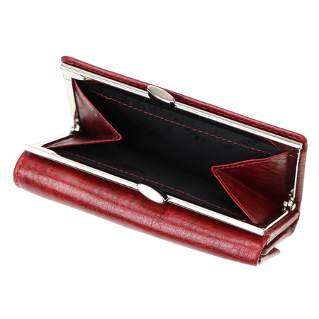 Portfel damski skórzany skóra naturalna El Forrest 