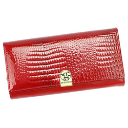 Portfel damski skóra naturalna skórzany Gregorio