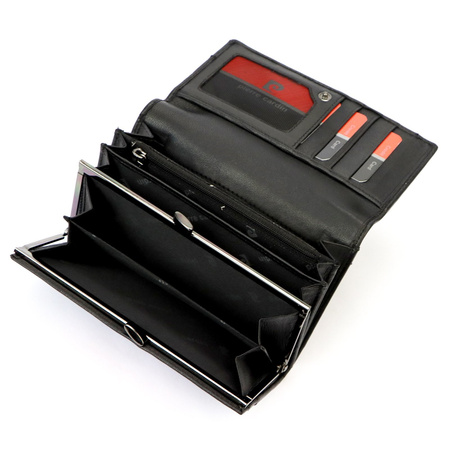 Portfel damski skórzany skóra naturalna Pierre Cardin 