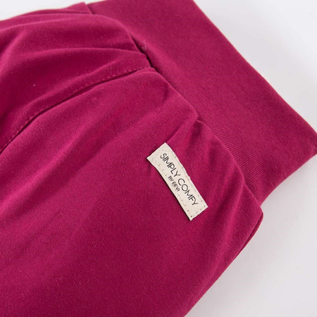 PÓŁŚPIOCH niemowlęcy wyprawka  SIMPLY COMFY BORDO Ewa Klucze