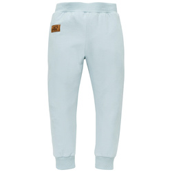 Leginsy LETS ROCK niebieski 134