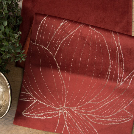 OBRUS BLINK 12 35 X 220 CM CEGLASTY