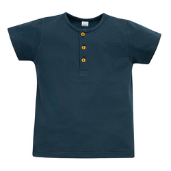 T-shirt polo SECRET FOREST granat 122