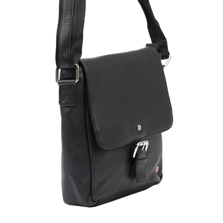 Torba listonoszka saszetka na ramię męska skórzana skóra naturalna  Albatross 