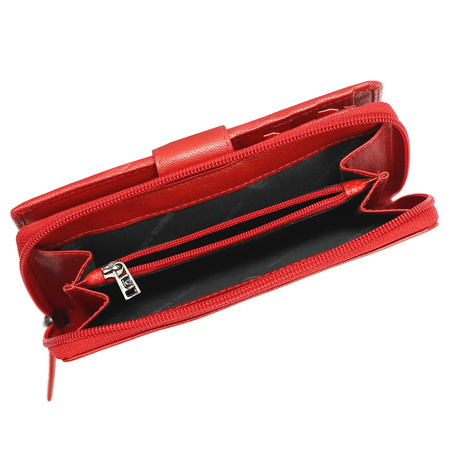 Portfel damski skórzany skóra naturalna Pierre Cardin