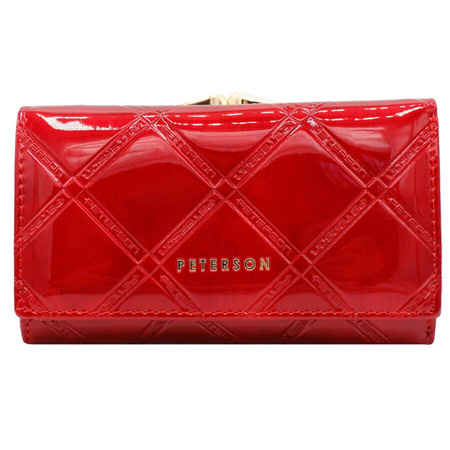 Portfel damski skórzany skóra naturalna  Peterson 