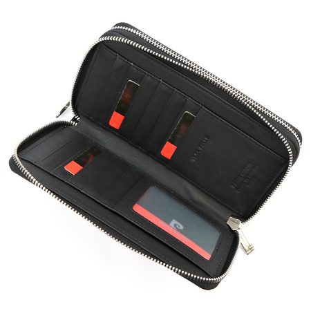 Portfel damski skórzany skóra naturalna Pierre Cardin