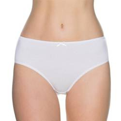 Figi bikini 400 BI 01 3-packbiały majtki damskie