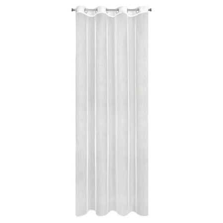 FIRANA GOTOWA NICEA 140 X 250 CM BIAŁY