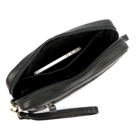 Saszetka nerka męska Pierre Cardin