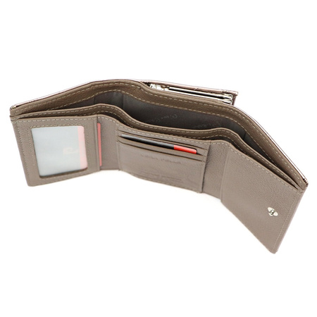 Portfel damski skórzany skóra naturalna Pierre Cardin 