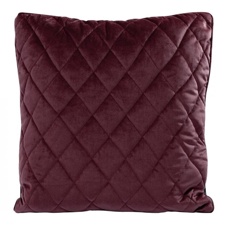 POSZEWKA VELVET 27 45 X 45 CM BORDOWY