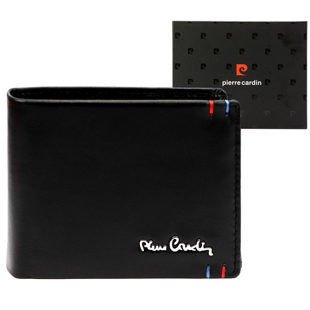 Portfel męski skórzany skóra naturalna Pierre Cardin