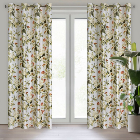 ZASŁONA GOTOWA ALEA 140 X 250 CM BIAŁY