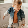 Body niemowlęce z długim rękawem dla chłopca Eevi Jump 