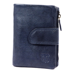 Portfel damski skórzany skóra naturalna Route 66