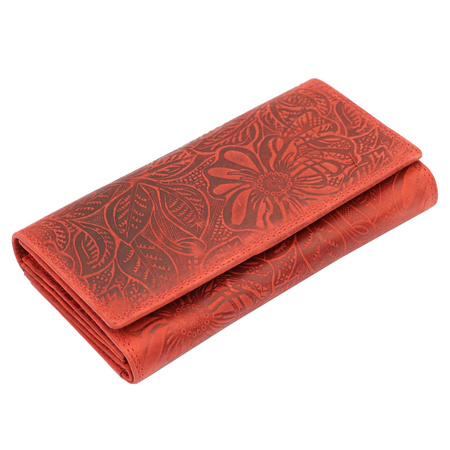 Portfel damski skórzany skóra naturalna Nordee