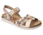Befado - Obuwie dziecięce sandałki dla dziewczynki beżowe
