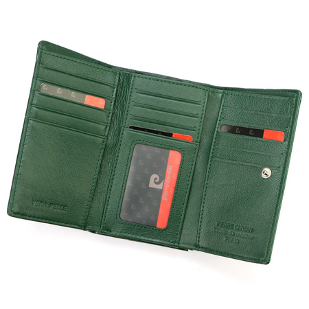 Portfel damski skórzany skóra naturalna Pierre Cardin 