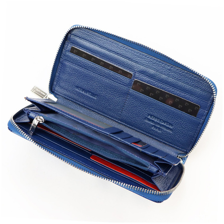 Portfel damski skórzany skóra naturalna Pierre Cardin