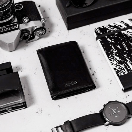 Portfel męski skórzany skóra naturalna  Peterson