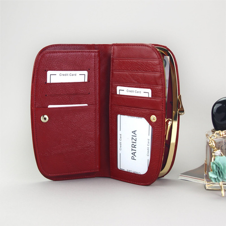Portfel damski skórzany skóra naturalna Patrizia