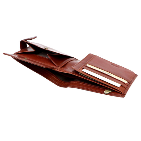 Portfel męski skórzany skóra naturalna El Forrest 