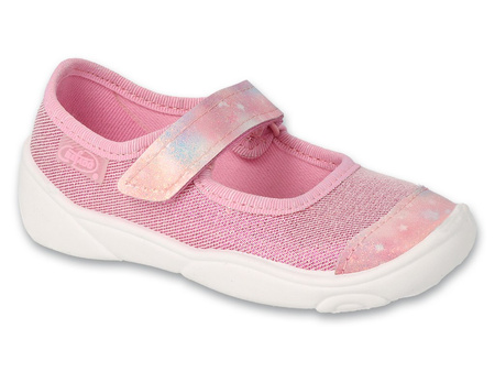 Befado - Obuwie dziecięce kapcie pantofle balerinki dla dziewczynki 