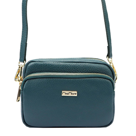 Torebka torebki skórzana skóra naturalna MiaMore damska 