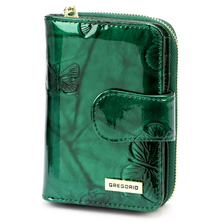 Portfel damski skórzany skóra naturalna Gregorio