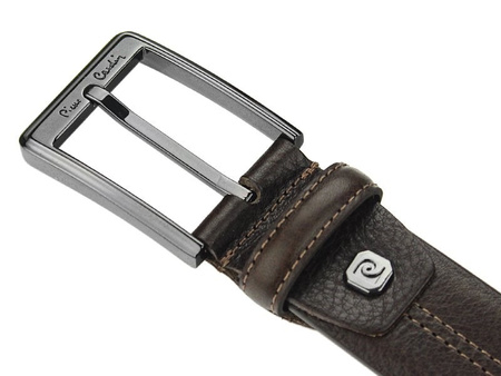 Pasek skórzany męski PIERRE CARDIN AUT 8004 GF