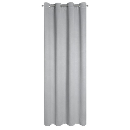 ZASŁONA GOTOWA AMARO 140 X 250 CM SZARY