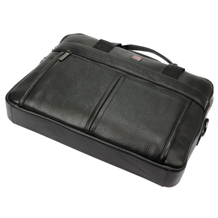 Teczka torba męska skórzana skóra naturalna Nordee