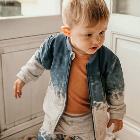 Body niemowlęce z długim rękawem dla chłopca Eevi Jump 